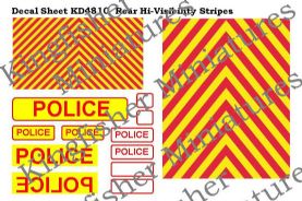 Vehicle Rear HI-Vis Stripes